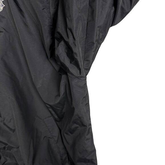 UNK NBA Atlanta Hawks Quilted Hooded Varsity Puffer Jacket Sz 2XL Embroidered - Picture 12 of 13